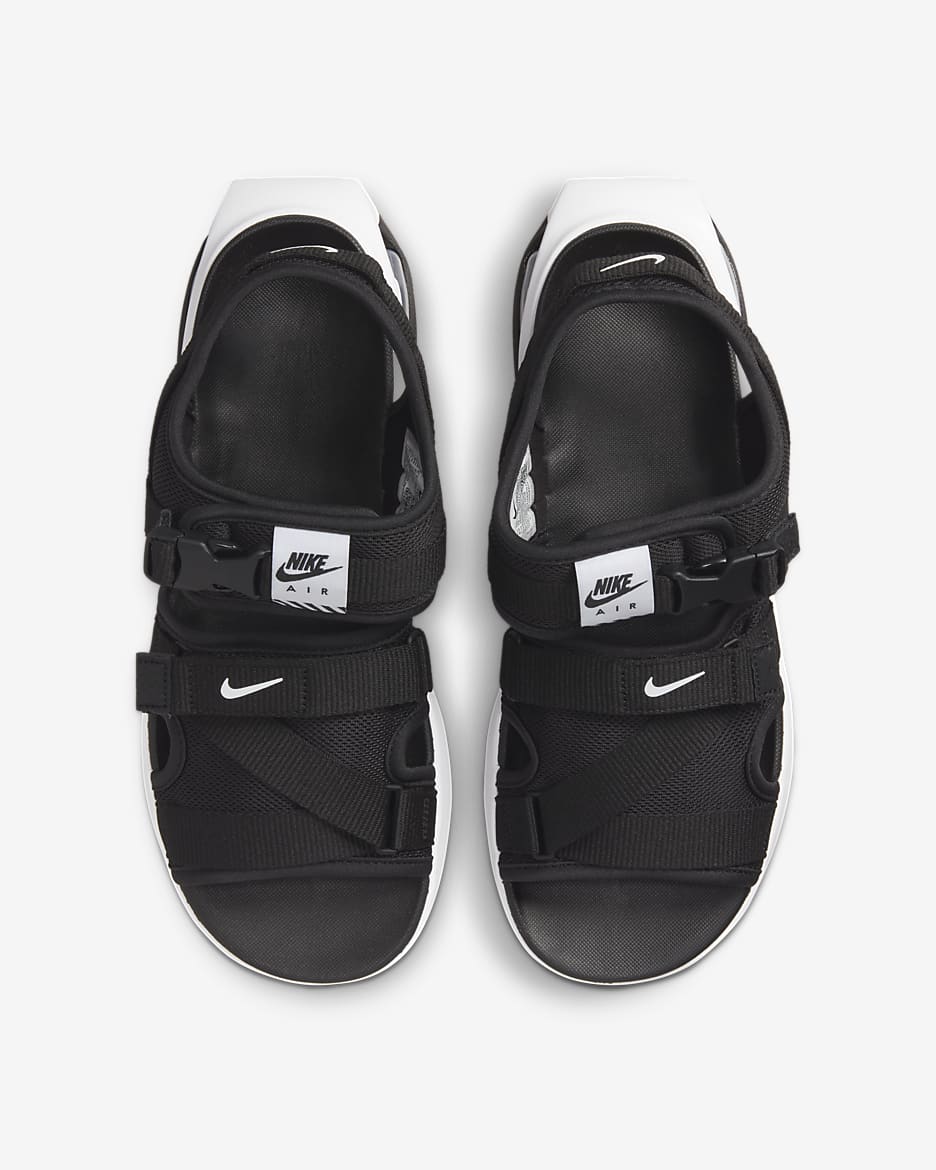 Nike sandals with air bubble and straps best sale